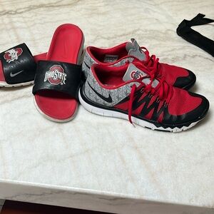Nike Ohio state footwear bundle, sz 11 on both